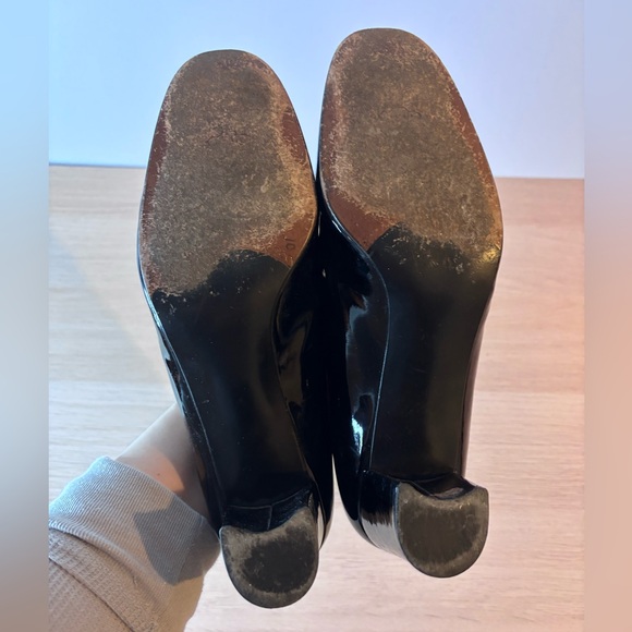 Stuart Weitzman Black Patent Leather Heels - Picture 7 of 9